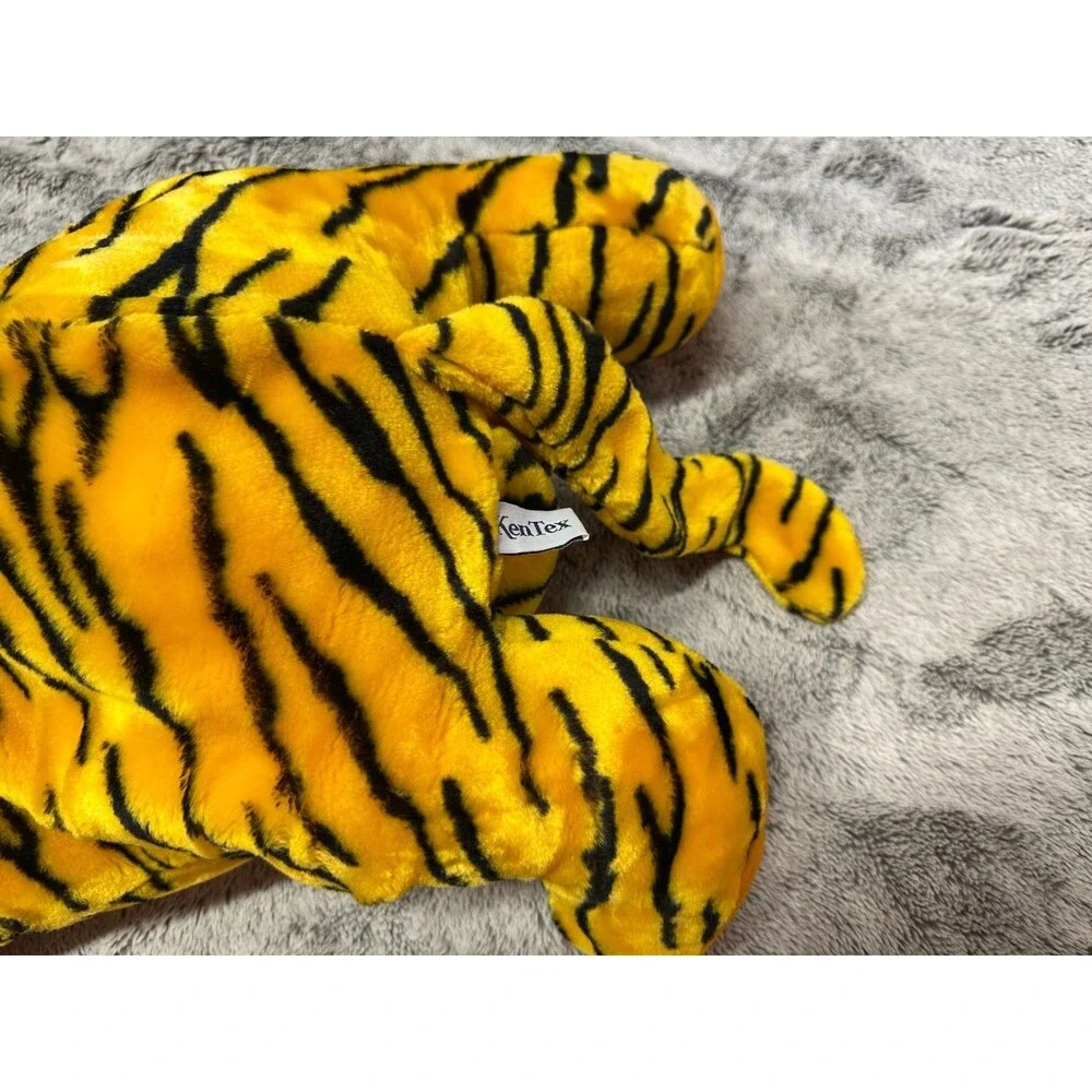 VERY RARE SAMPLE Vintage Kentex Tiger Pillow Plush‎ 34